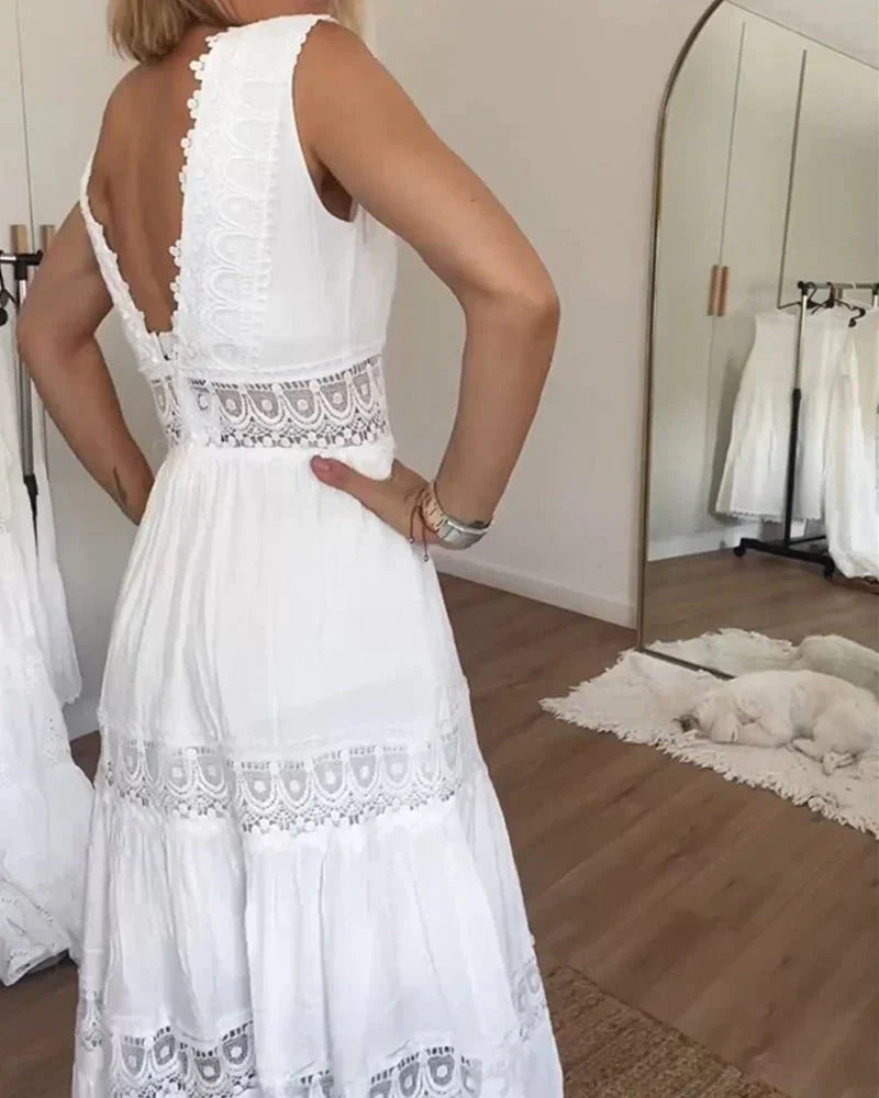 Robe Estivale Rosalia Longue & Élégante