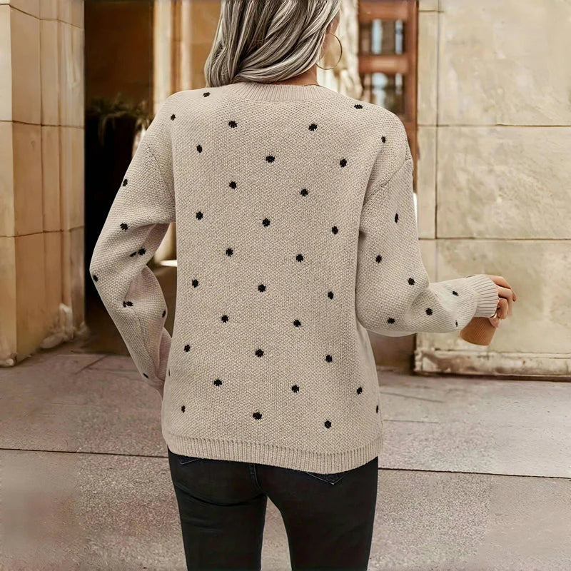 Luna | Jersey de punto con lunares