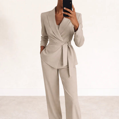 VERÓNICA | ELEGANTE TRAJE DE DOS PIEZAS