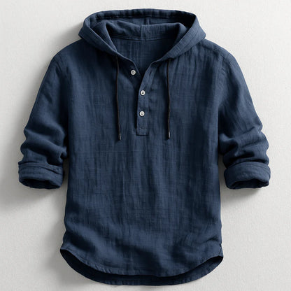 OLIVIA SUR™ | Camisa elegante con capucha