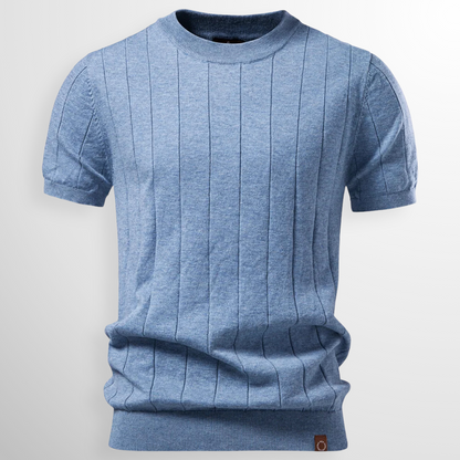 Lucas | Camiseta de canalé premium