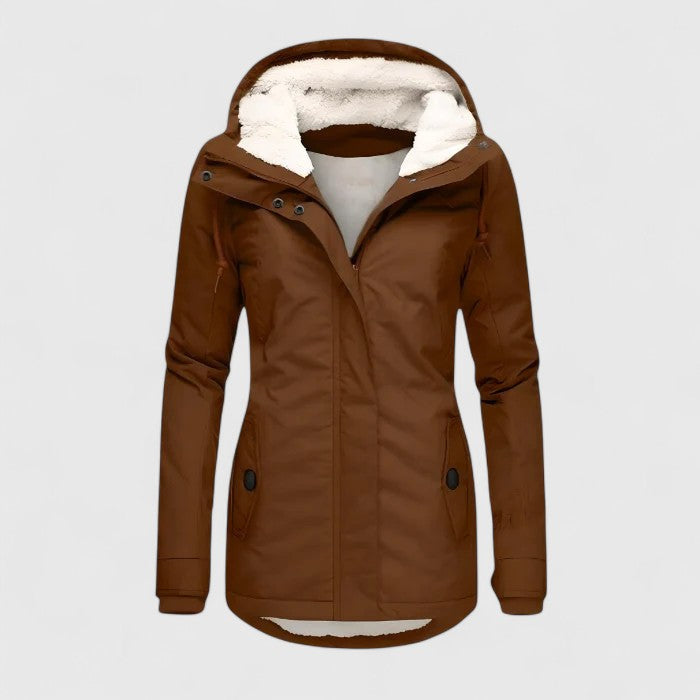 Amelia™ | Chaqueta de invierno impermeable con capucha