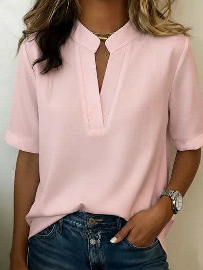 Elisa | Blusa elegante con cuello refinado