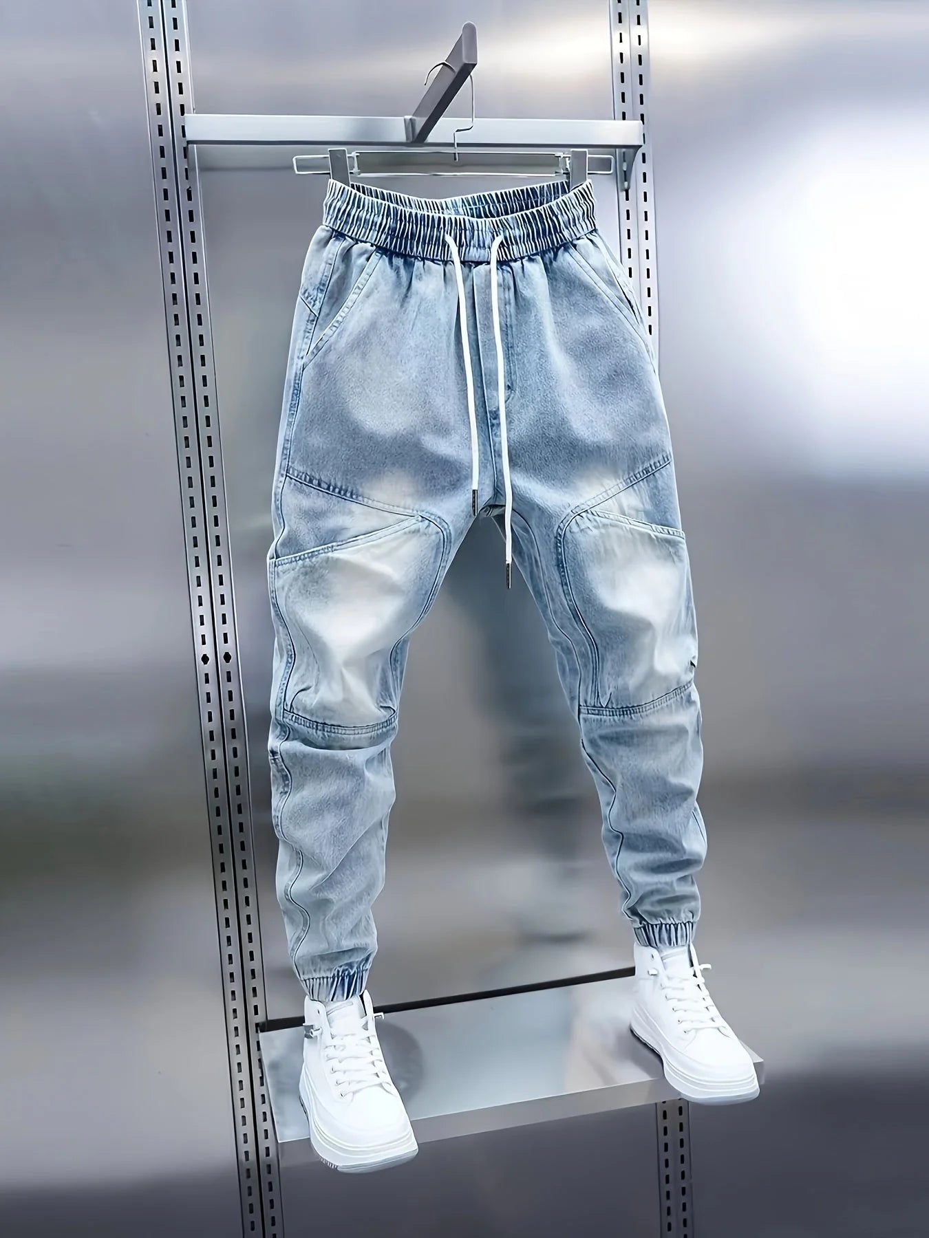 Julio | Pantalón de denim casual de corte amplio