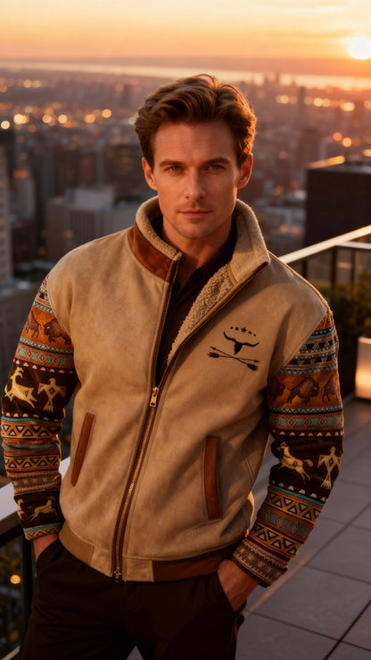 FrostRebel | Chaqueta de Forro Polar Elegante con Forro Térmico