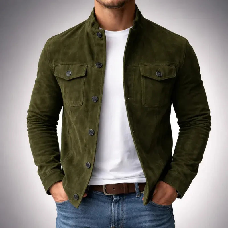 Mateo™ | Chaqueta efecto ante