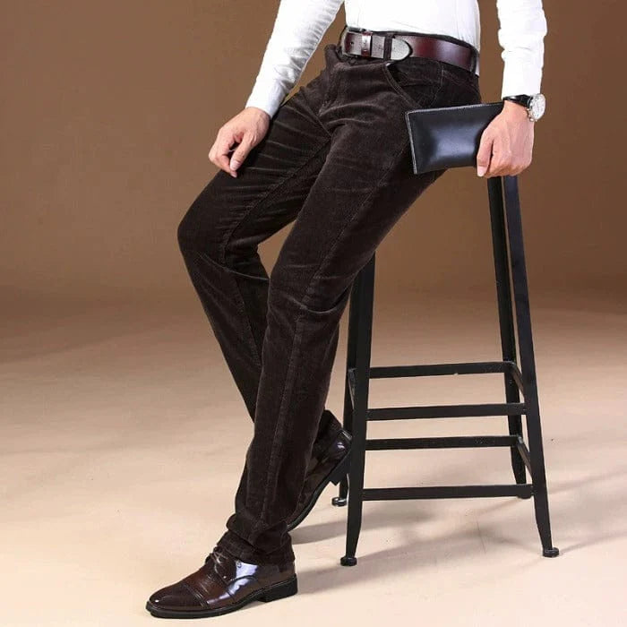 Olivia Sur™ | Pantalones de pana elástica