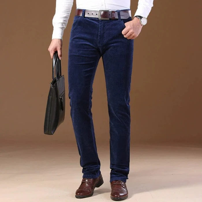 Olivia Sur™ | Pantalones de pana elástica